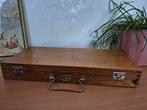 Leuke originele vintage houten Talens schilderkist., Minder dan 50 cm, Minder dan 50 cm, Ophalen of Verzenden, Zo goed als nieuw