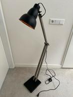 Industriële Vloerlamp, Huis en Inrichting, Lampen | Vloerlampen, Ophalen, Gebruikt, Hout, 150 tot 200 cm