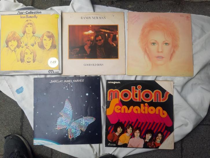 Randy Newman, Iron Butterfly, The Motions,, Cd's en Dvd's, Vinyl | Pop, Gebruikt, 1980 tot 2000, 12 inch, Ophalen