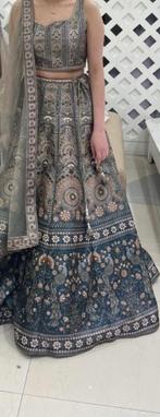 Indian Lahenga, Ophalen, Zo goed als nieuw, Blauw, Overige typen