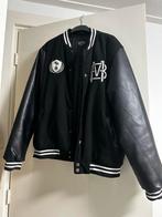 BoohooMAN Varsity Jas - Maat L, Kleding | Heren, Ophalen of Verzenden, Zo goed als nieuw, Maat 52/54 (L), Zwart