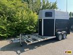Mooie Humbaur koetsentrailer 2 Paards | Aluminium bodem, Gebruikt, 2-paards trailer