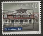Zwitserland 85, treinstation Interlaken voor cadee, Verzenden, Gestempeld