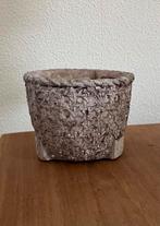 Bloempot PTMD, Verzenden, Zo goed als nieuw, Steen, Minder dan 50 cm
