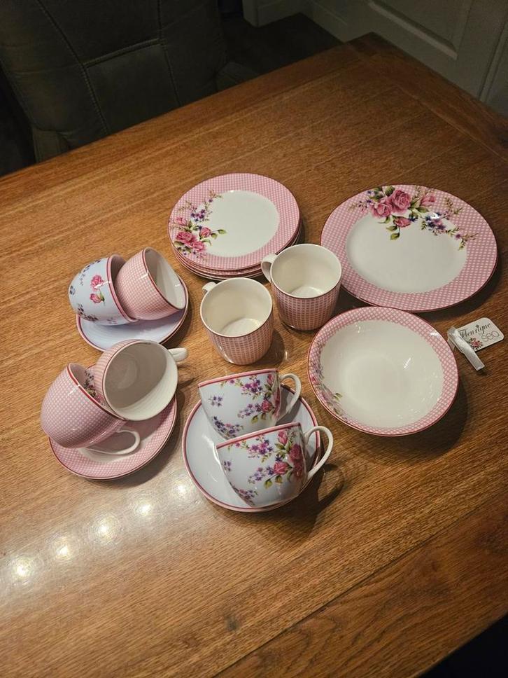 Nieuw Fleurique Servies - Ongebruikt, Antiek en Kunst, Antiek | Servies compleet, Ophalen