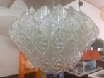 Jaren 60 70 design plexi kroonluchter Marbach retro vintage, Gebruikt, 50 tot 75 cm, Glas, Marbach