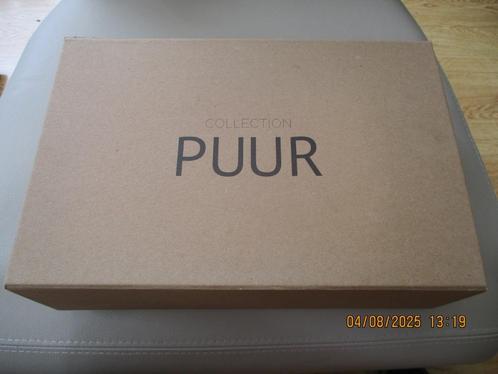 PUUR - glas/hout - kandelaar/vaas - design, Huis en Inrichting, Woonaccessoires | Overige, Nieuw, Ophalen of Verzenden