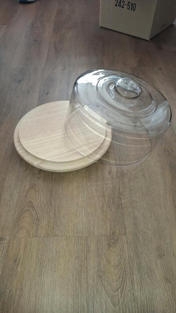 Glazen taartstolp, Huis en Inrichting, Keuken | Keukenbenodigdheden, Ophalen