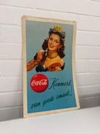 Oud Coca-Cola cocacola coca cola reclamebord reclame bord, Ophalen, Zo goed als nieuw, Reclamebord