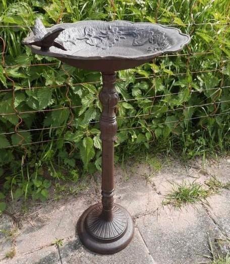 Groot Vogelbad Vogel Voederschaal Gietijzer Nieuw, Tuin en Terras, Vogelhuisjes en Vogelbaden, Nieuw, Ophalen of Verzenden