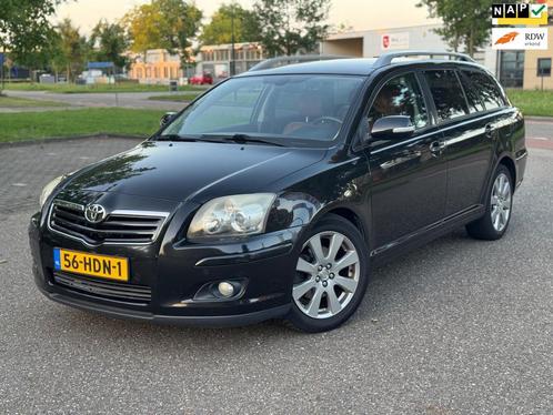 Toyota Avensis Wagon 2.0 VVTi Luna Business/Leder/Navi/Onder, Auto's, Toyota, Bedrijf, Te koop, Avensis, ABS, Achteruitrijcamera