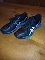 Asics kunstgras schoenen korfbal hockey maat 39 zwart blauw, Ophalen, Zo goed als nieuw, Schoenen