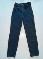 Donkerblauwe mom jeans spijkerbroek maat 32/34 H&M, Blauw, H&M, Ophalen of Verzenden, W27 (confectie 34) of kleiner