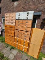 Lundia ladenblokken ladekasten apothekerskast boekenkasten, Huis en Inrichting, Gebruikt, 5 laden of meer, 200 cm of meer, Lundia