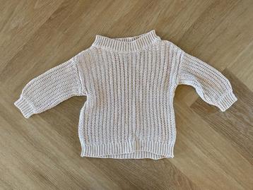 Z.g.a.n. Beige gebreide trui / sweater, Zeeman, maat 68 beschikbaar voor biedingen