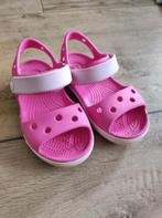 Roze crocs sandalen maat c8 24/25, Kinderen en Baby's, Kinderkleding | Schoenen en Sokken, Ophalen of Verzenden, Zo goed als nieuw
