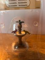 Lemax Fontein met Vogels - Miniatuur Dorpsdecoratie, 1:50 of kleiner, Overige typen, Zo goed als nieuw, Ophalen