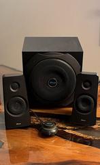 Trust PCS-221 2.1 Speakerset, Ophalen of Verzenden, Gebruikt, Audiokanaal 2.1, Trust
