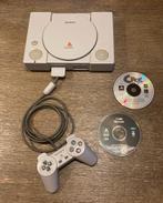 PlayStation 1 met controller en spellen, Met 1 controller, Ophalen of Verzenden, Zo goed als nieuw, Met games