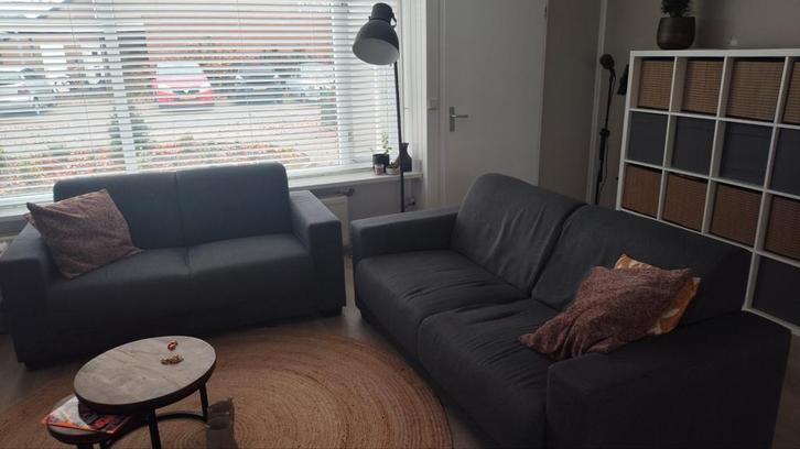 Gratis twee bankstellen Aberdeen Leenbakker, Huis en Inrichting, Banken | Complete zithoeken, Gebruikt, Ophalen