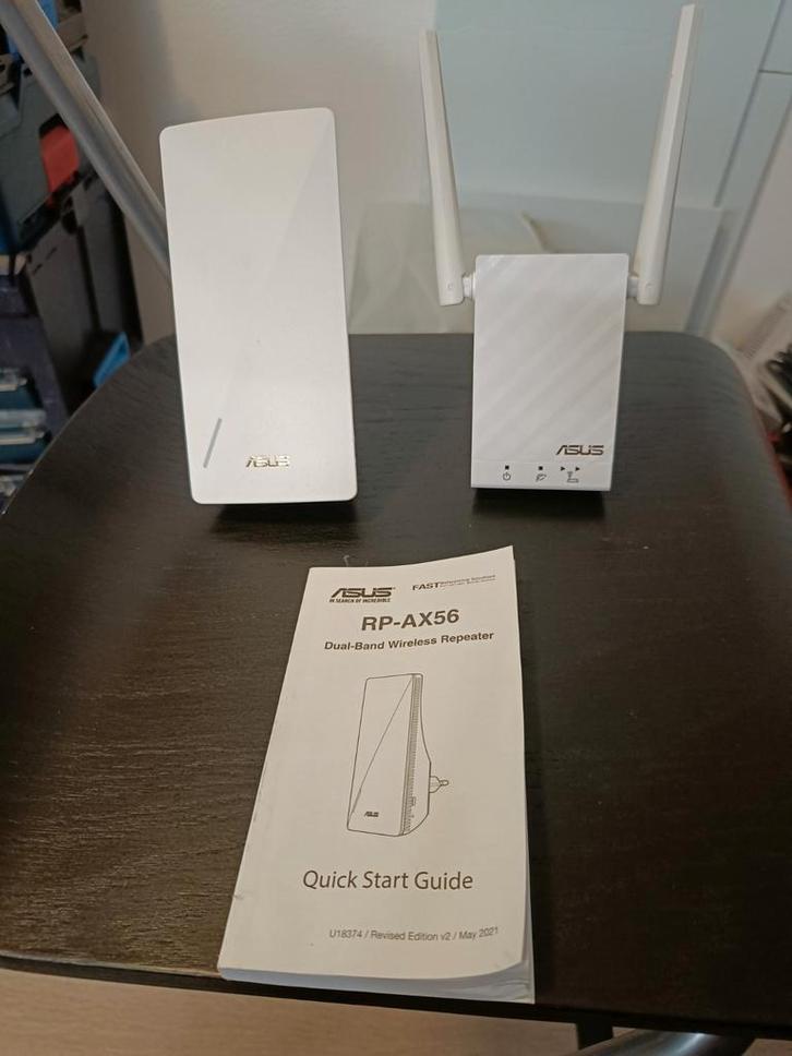 Asus RP-AX56 & RP-AC55 Mesh WiFi Access Point, Computers en Software, Routers en Modems, Gebruikt, Router, Ophalen of Verzenden