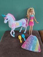 Barbie Dreamtopia Eenhoorn & Pop, Ophalen of Verzenden, Gebruikt, Barbie