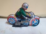Vintage Blikken Speelgoed Motorfiets - Werkend!, Ophalen of Verzenden