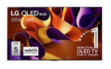 LG OLED65G45LW/NL EVO AI 4K Smart TV Nieuw Laatste!! beschikbaar voor biedingen
