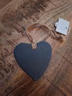 8x Krijtbord Hartjes - 4cm - Decoratie, Overige materialen, Minder dan 50 cm, Verzenden, Nieuw