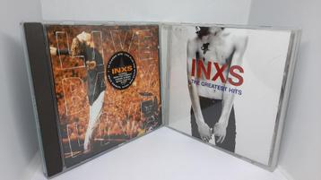 Partij van 2 INXS CD's Muziek Albums beschikbaar voor biedingen
