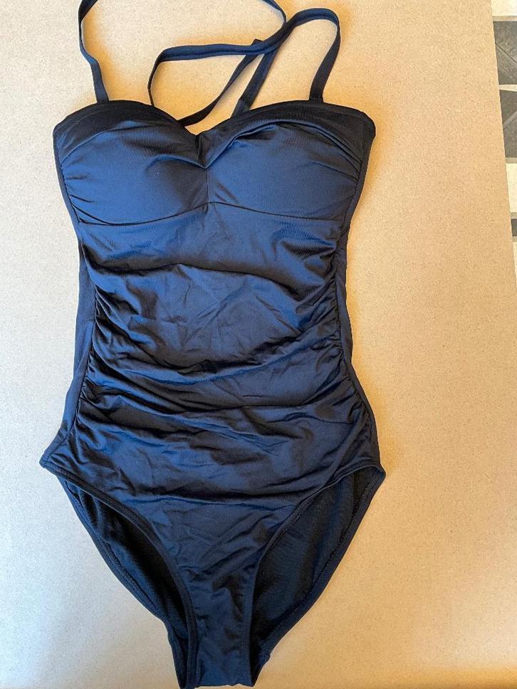 BEACHWAVE strapless bandeau badpak maat 40 zwart, Kleding | Dames, Badmode en Zwemkleding, Nieuw, Badpak, Zwart, Ophalen of Verzenden