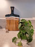 Unieke Acaciahouten Serveerplank met Epoxy Zee Design, Overige materialen, Overige kleuren, Nieuw, Ophalen of Verzenden