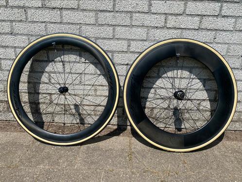 Wielset Aerics carbon (nieuwe tubes), Fietsen en Brommers, Fietsonderdelen, Zo goed als nieuw, Racefiets, Wiel, Ophalen