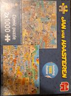 2in1 puzzel Jan van Haasteren 2 X 1000 stukjes, Ophalen of Verzenden, 500 t/m 1500 stukjes, Zo goed als nieuw, Legpuzzel