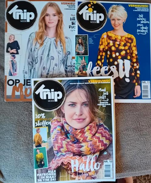Knipmode 2015/2016/2017/2018/2019/2020/2021/2022, Hobby en Vrije tijd, Kledingpatronen, Zo goed als nieuw, Vrouw, Knipmode, Ophalen of Verzenden