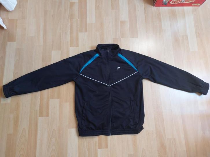 Zwart trainingsvest *Dutchy*, Kinderen en Baby's, Kinderkleding | Maat 164, Gebruikt, Jongen of Meisje, Sport- of Zwemkleding