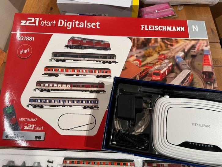 Fleischmann 931881 digitale startset met BR 221 en rijtuigen, Hobby en Vrije tijd, Modeltreinen | H0, Zo goed als nieuw, Treinset