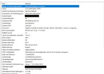 HP EliteBook 820 G3 – i5, 12GB RAM, 600GB SSD/HDD  zakelijk beschikbaar voor biedingen