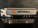 Volvo FH globetrotter Oostvogels met 3 as tautliner in doos, Hobby en Vrije tijd, Modelauto's | 1:50, Ophalen of Verzenden, Nieuw