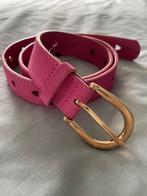 Roze Fabienne Chapot Riem met Hartjes - Zo Goed Als Nieuw!, Minder dan 3 cm, 80 tot 90 cm, Tailleriem, Ophalen of Verzenden