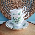 Royal Albert Summertime Series 'Cheverell' 2 kop en schotels, Antiek en Kunst, Ophalen of Verzenden