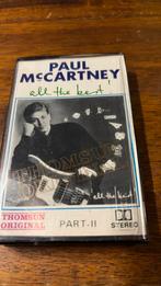 Paul McCartney muziek cassette all the best 11 tracks, Gebruikt, Ducoso, 1 bandje, Ophalen of Verzenden