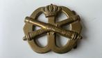 Baret embleem buiglippen artillerie, Verzamelen, Ophalen of Verzenden, Landmacht, Nederland, Embleem of Badge