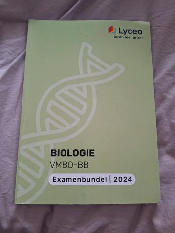 Lyceo bundel 2024 biologie VMBO-BB