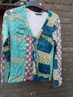 Kleurrijke top Didi, Kleding | Dames, Ophalen of Verzenden, Gedragen, Maat 34 (XS) of kleiner, Zonder mouw