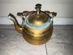 Antieke messing theepot, Antiek en Kunst, Antiek | Koper en Brons, Ophalen of Verzenden