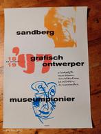 Sandberg Grafisch Ontwerper Tentoonstelling. Ontwerp Beeke, Rechthoekig Staand, Ophalen of Verzenden, Zo goed als nieuw, A1 t/m A3