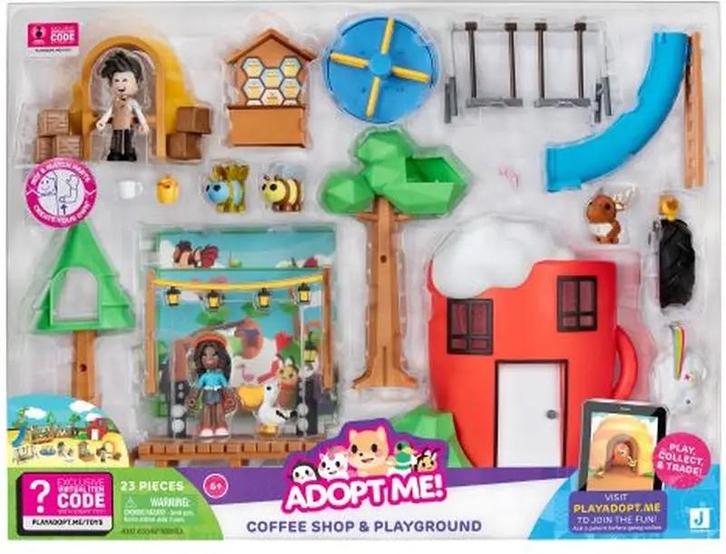 Adopt me! Large Playset Coffee Shop, Kinderen en Baby's, Speelgoed | Overig, Nieuw, Jongen of Meisje, Verzenden