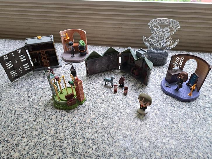 Harry Potter speelset en lamp, speelgoed, Verzamelen, Harry Potter, Zo goed als nieuw, Ophalen of Verzenden