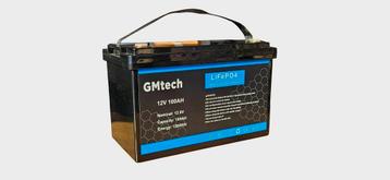 GMtech 12V 100Ah lifepo4 accu  beschikbaar voor biedingen
